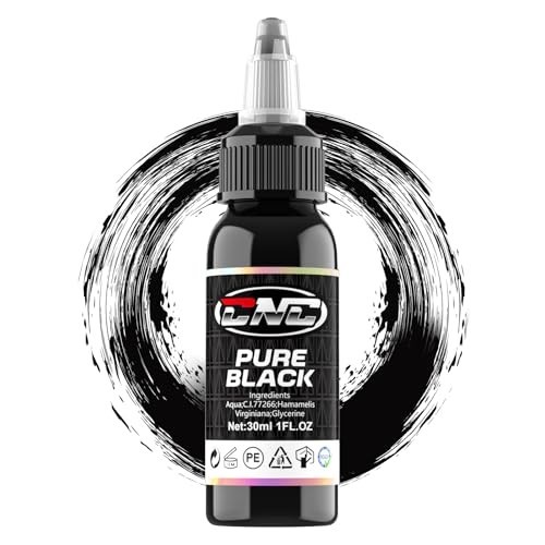 Tattoo farbe schwarz - schwarz, 1oz30ml