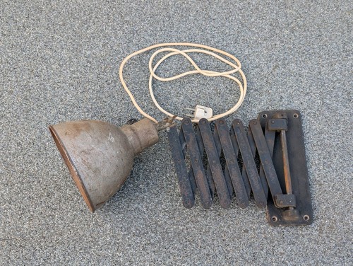 Scherenlampe bundesbahn - scherenlampe,,
