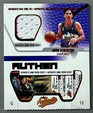 John Stockton 2002-03 Fleer