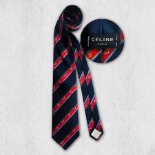 Celine paris seidenkrawatte - celine,
