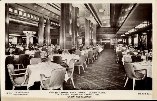 Cunard white star liner - ak,