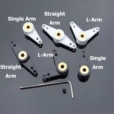 3 mm Loch schwarz Nylon Ruder