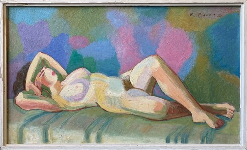 Liegender weiblicher akt 2 - liegender, #2