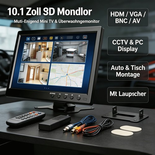 Zoll cctv display - zoll, hd