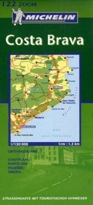 Costa brava 130000 - costa, 1:130000
