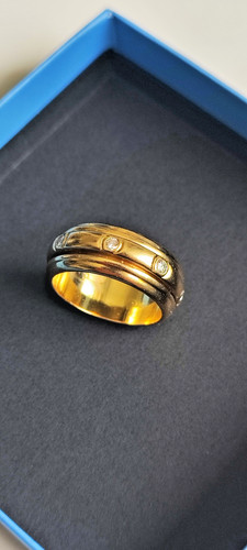 Gelbgold 750 drehring 8 - drehring,