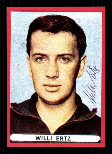Willi ertz autogrammkarte - willi,