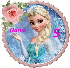 Fototorte---Tortenaufleger---zum Geburtstag , Elsa--Party---Tortenbild