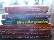 8 Backbücher / Teubner / Dr. Oetker / Linda Doeser /Mährlein / Weltbild
