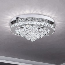 Deckenleuchte Kristall Deckenlampe Kristallleuchter LED Beleuchtung Kronleuchter