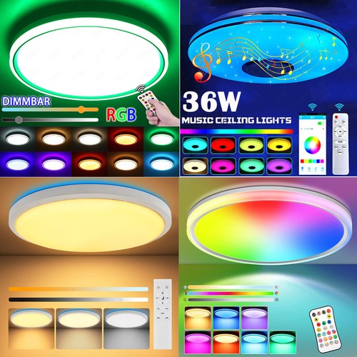 24w led deckenleuchte dimmbar - led,