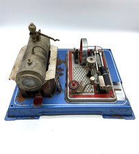 #SE2369# alte Dampfmaschine Wilesco D16 Blechspielzeug Made in W. Germany