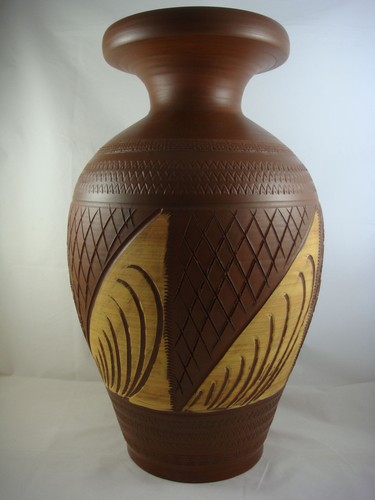 Große keramik ton vase - ton,