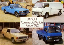 284982) Datsun Urvan Sunny Van Pick-up - UK - Prospekt 10/1982