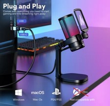 USB Gaming Mikrofon RGB