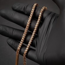 Solid Rose Gold Plated Heavy