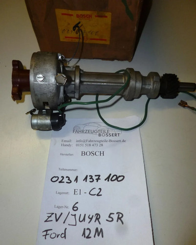 Neu bosch zündverteiler ford - zündverteiler,