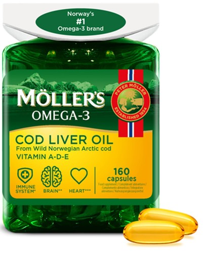 Möller lebertran kapseln - möller's,