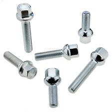 Radschrauben M12x1,5 SW17 Kugel Radbolzen Längenauswahl für Skoda VW Mercedes