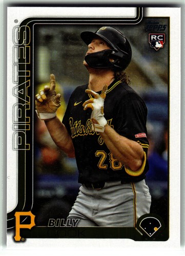 Topps 2025 billy - cook, rc