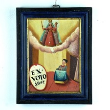 EX VOTO,  Votivbild 21/27 cm