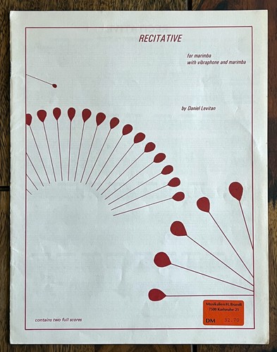Recitative for marimba with - for,