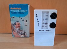 BathMate Radio WR1800, True Vintage aus 1970er, weiß, Rarität, neu + OVP
