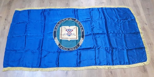 Casnicka skola zastava fahne - skola,