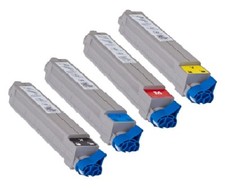 4X Toner For OKI C8600 C8600DN