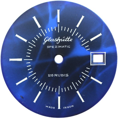 Seltenes blaues zifferblatt - blaues,