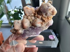 !!! Amethyststufe mit Fluorit