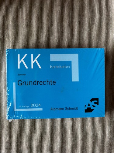 Alpmann schmidt karteikarten - alpmann,