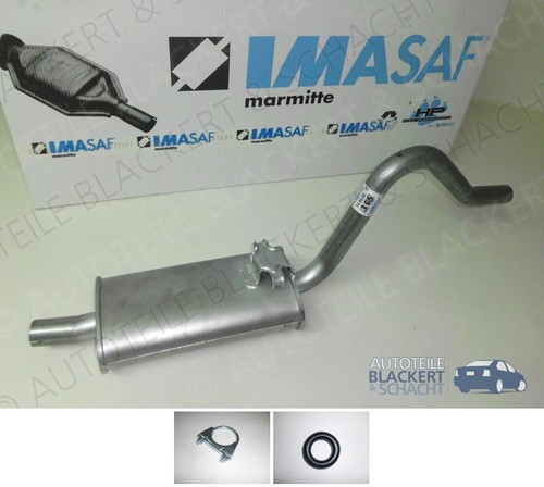 Imasaf auspuff mitteltopf - imasaf,