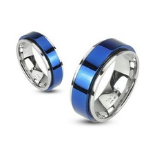 Herren Damen Edelstahl Ring