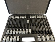 Gedore 1/2" RIBE® Bit-Stecknuss-Satz, 32-tlg, kurz, lang und extra lang Klann