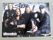 BÖHSE ONKELZ original signed Autogrammkarte 10x15 Autogramm