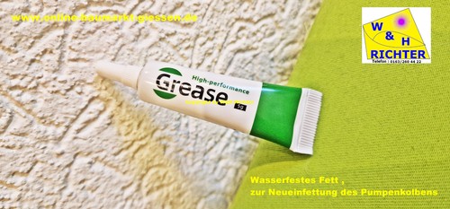 Wasserfestes schmierfett d - schmierfett, p.d