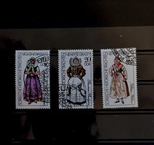 Sorbische trachten ddr 1977 - trachten-ddr-, 1977-