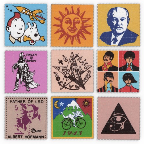 Blotter art psychedelic - blotter,