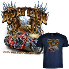 Biker T-Shirt Motorrad classic