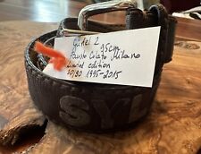 Original Fausto Colato Milano Leder Gürtel 95 cm Limited Edition !