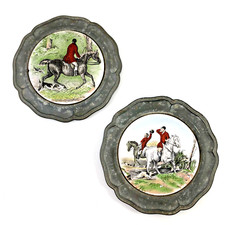 2 Vintage ALWE 92% ZINN Pewter
