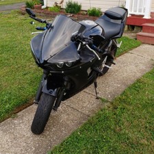 Schwarz Motorrad Rückspiegel
