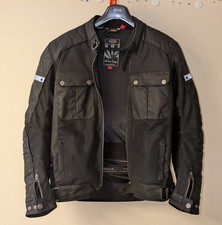 Kaum getragene Held *Mesh* Motorrad Sommerjacke Wax-Look mit  Rückenprotektor
