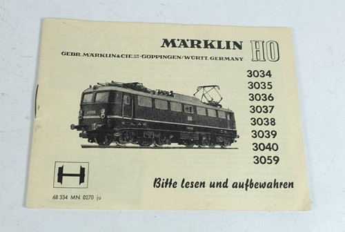Märklin 3034 3035 - mÄrklin,