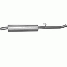 Mitteltopf Auspuff für PEUGEOT 807 MINIVAN 2.0 D 110PS 2002-2006