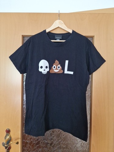 Emoji herren shirt l - t-shirt, gr.