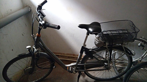 City bike silber - bike,