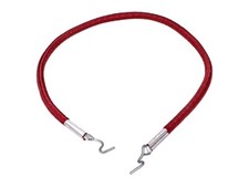 Mofa Moped Fahrrad 50er Jahre Kleider Schnur Gummi 40cm Rot