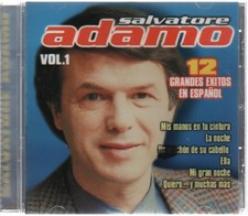 CD - SALVATORE ADAMO -  12 GRANDES EXITOS EN ESPAÑOL VOL. 1 "  SEHR GUT #F25#